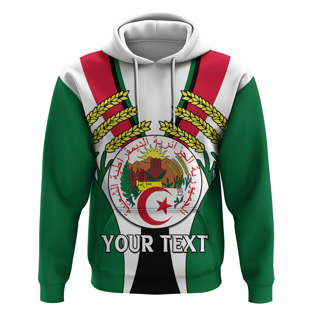Custom African Hoodie Algeria Independence Day LT9