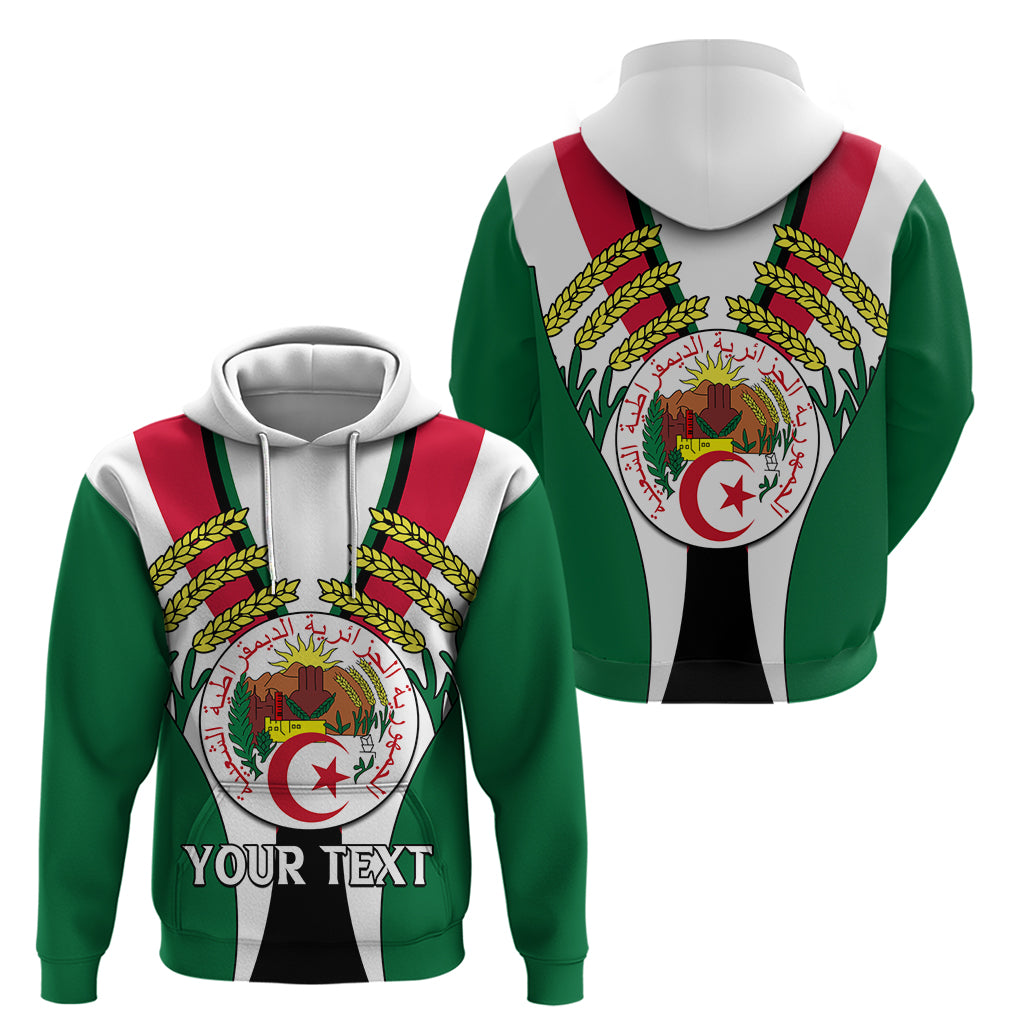 Custom African Hoodie Algeria Independence Day LT9