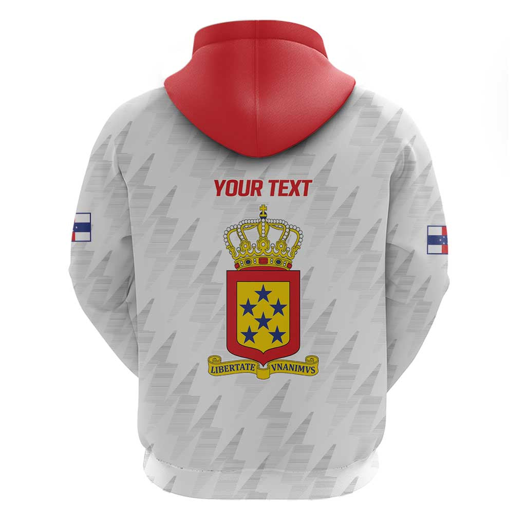 Personalized Nederlandse Antillen 1959-1986 Hoodie Simple Flag Style LT9