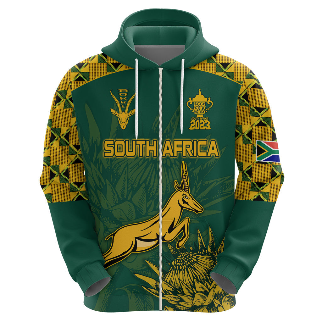 Custom South Africa Rugby Hoodie Springboks Proud The Champions LT9