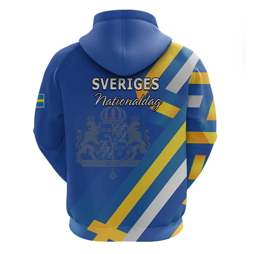 Sweden National Day Hoodie Sveriges Nationaldag Flag Style LT9