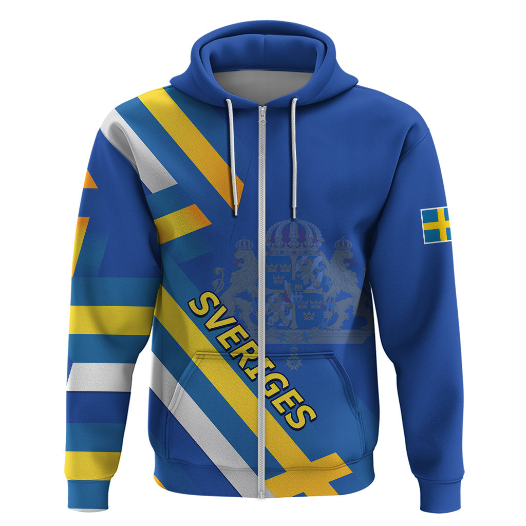Sweden National Day Hoodie Sveriges Nationaldag Flag Style LT9