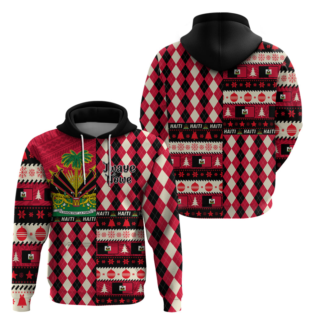 Haiti 1964 Christmas Hoodie Jwaye Nowe 2023 With Coat Of Arms LT14