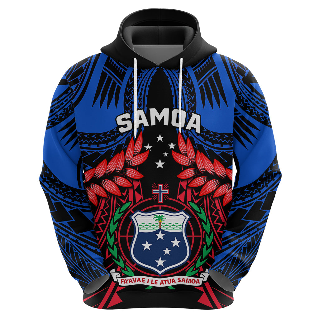 Samoa Hoodie Heritage Festival Samoan Tattoo With Ula Fala Kava Bowl LT14