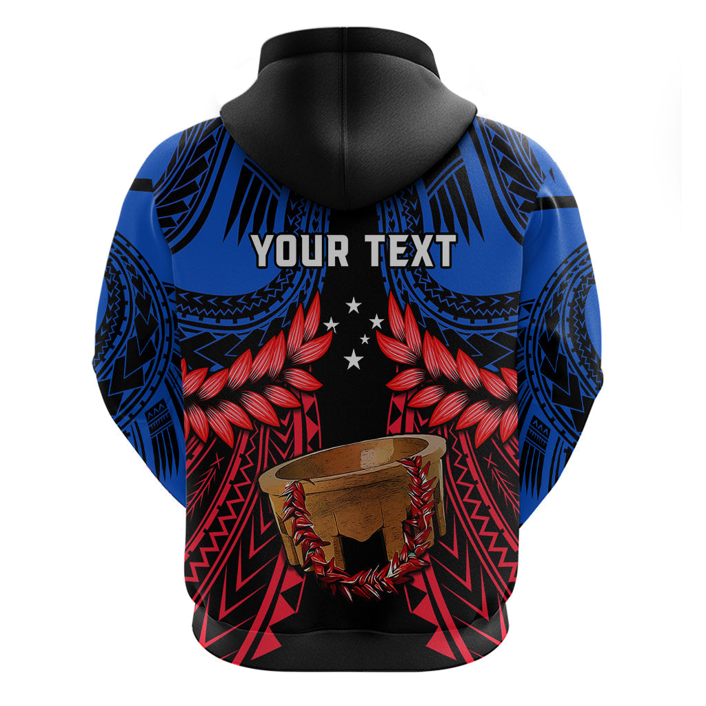 Personalised Samoa Hoodie Heritage Festival Samoan Tattoo With Ula Fala Kava Bowl LT14
