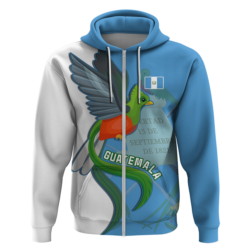 Guatemala Independence Day Hoodie Guatemalan Quetzal 202st Anniversary LT14
