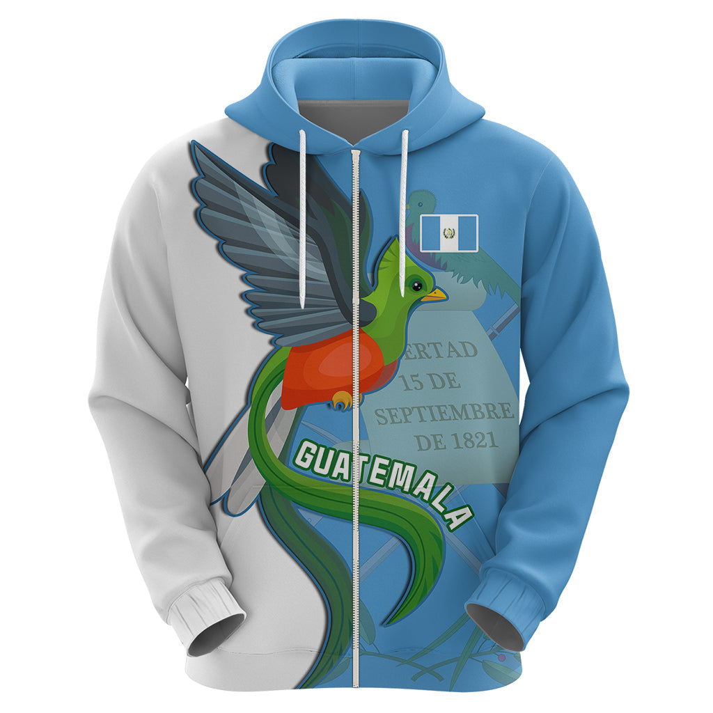 Guatemala Independence Day Hoodie Guatemalan Quetzal 202st Anniversary LT14