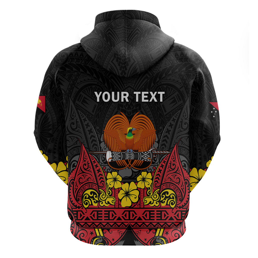 Personalised Independence Day Papua New Guinea Hoodie PNG Bird of Paradise 48th Anniversary LT14