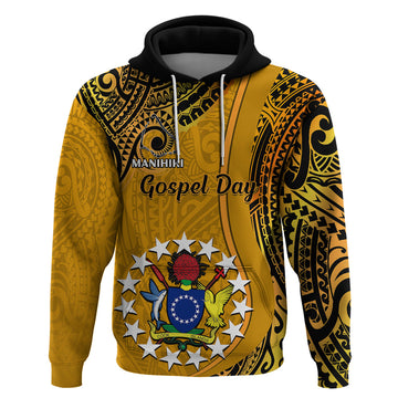 8 August  Manihiki Island Gospel Day Hoodie Cook Islands Tribal Pattern LT14