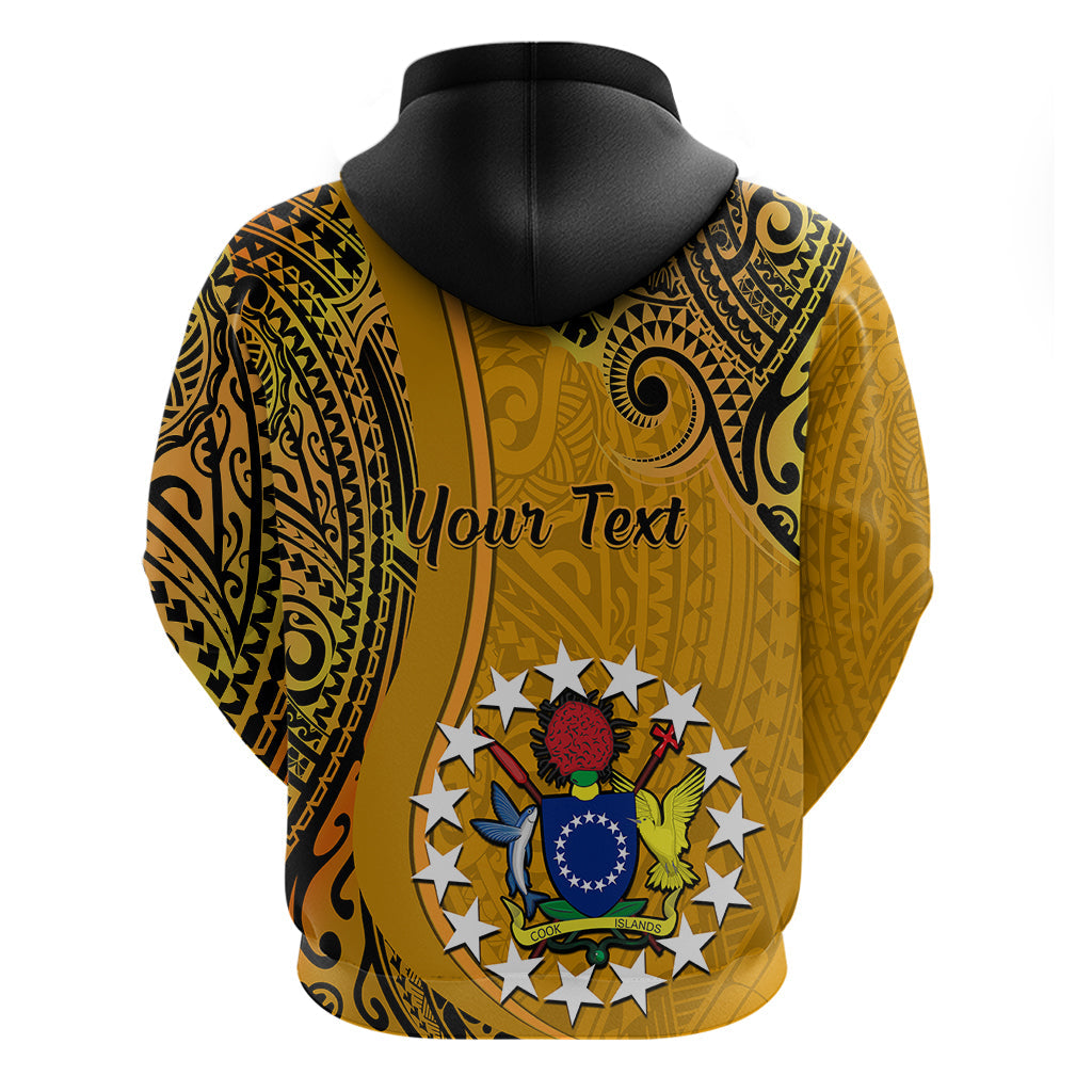 Personalised 8 August Manihiki Island Gospel Day Hoodie Cook Islands Tribal Pattern LT14