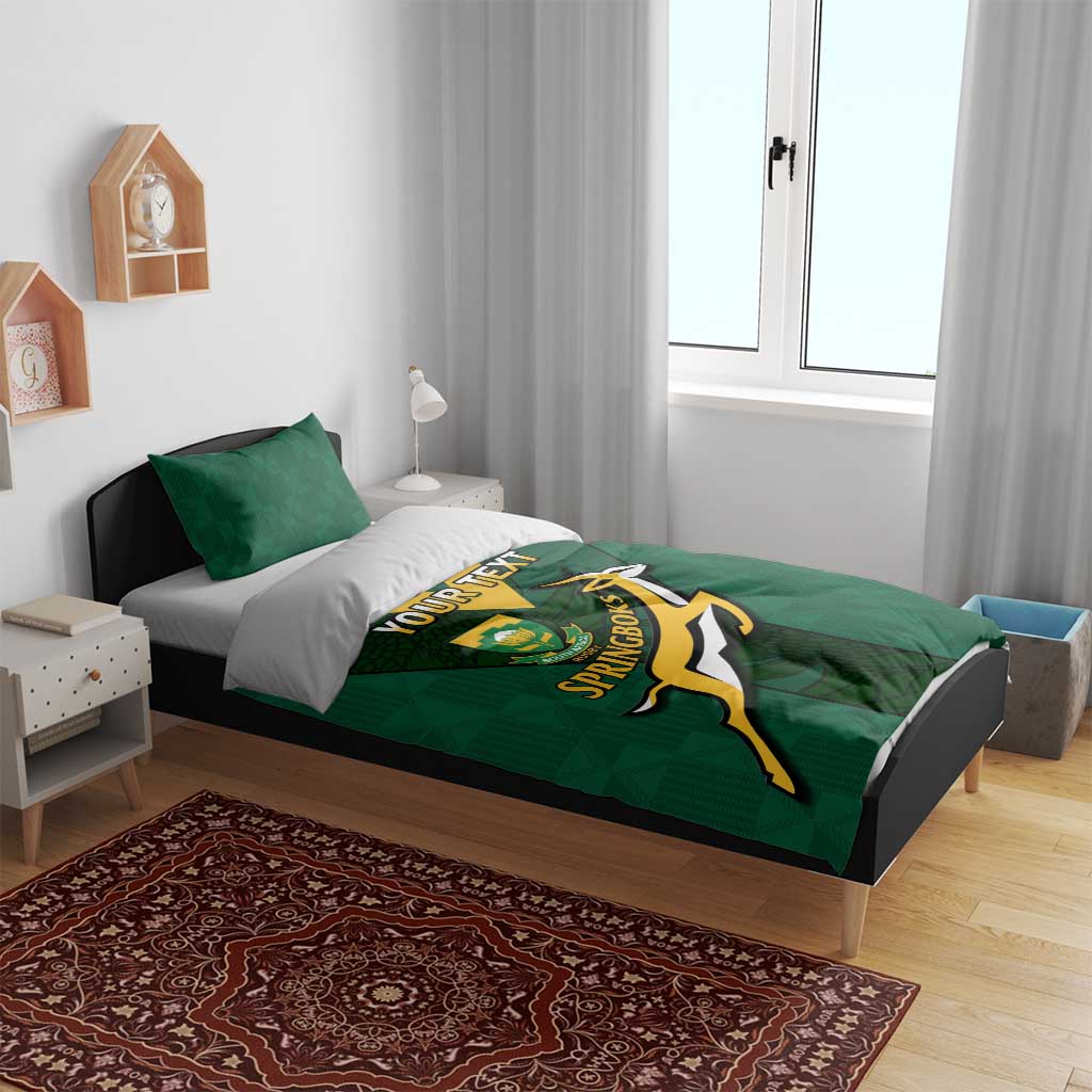 Custom South Africa Rugby Go Blitzboks Sevens Bedding Set LT14