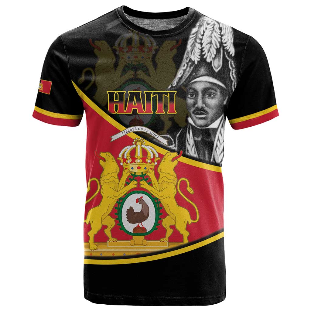 First Empire Of Haiti 1804-1806 T shirt Jean-Jacques Dessalines Liberte ou la Mort! LT14