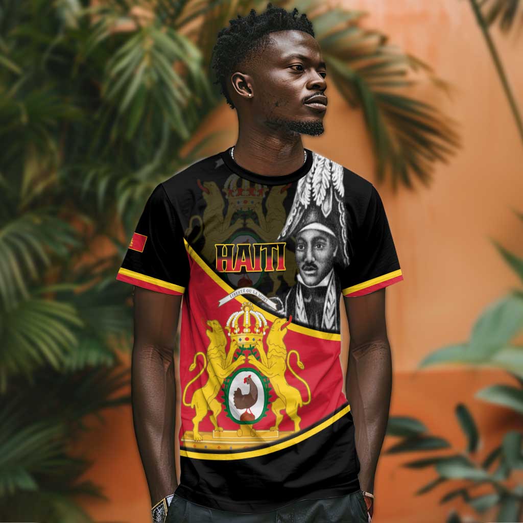 First Empire Of Haiti 1804-1806 T shirt Jean-Jacques Dessalines Liberte ou la Mort! LT14
