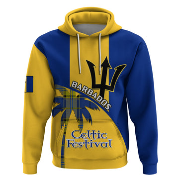 Custom Barbados 2023 Hoodie Celtic Festival Special Version LT14