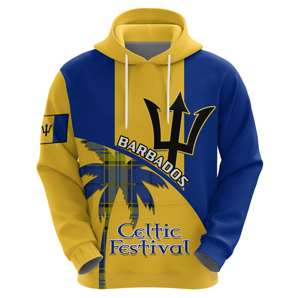 Custom Barbados 2023 Hoodie Celtic Festival Special Version LT14