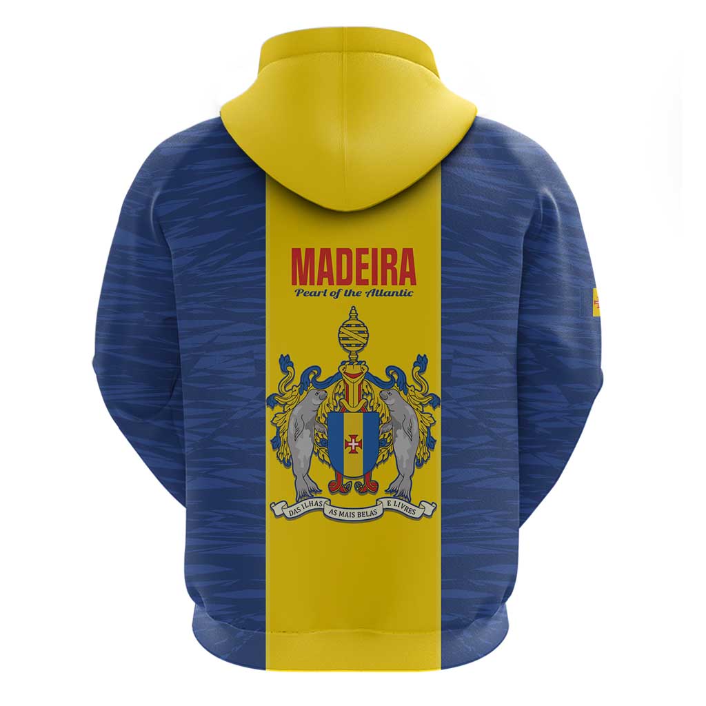 Madeira Day Hoodie Pearl of the Atlantic Flag Style LT14