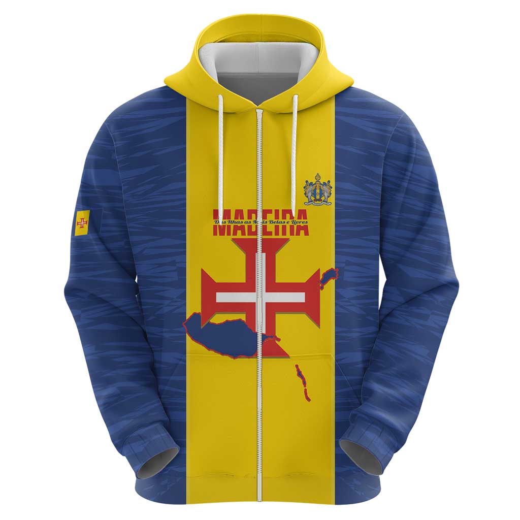 Madeira Day Hoodie Pearl of the Atlantic Flag Style LT14