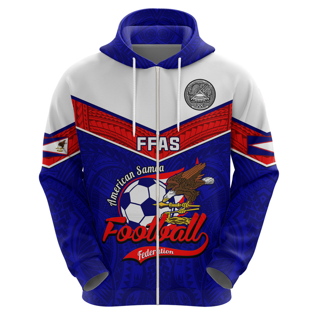 Personalised American Samoa Football Hoodie Polynesian Sporty Style LT14