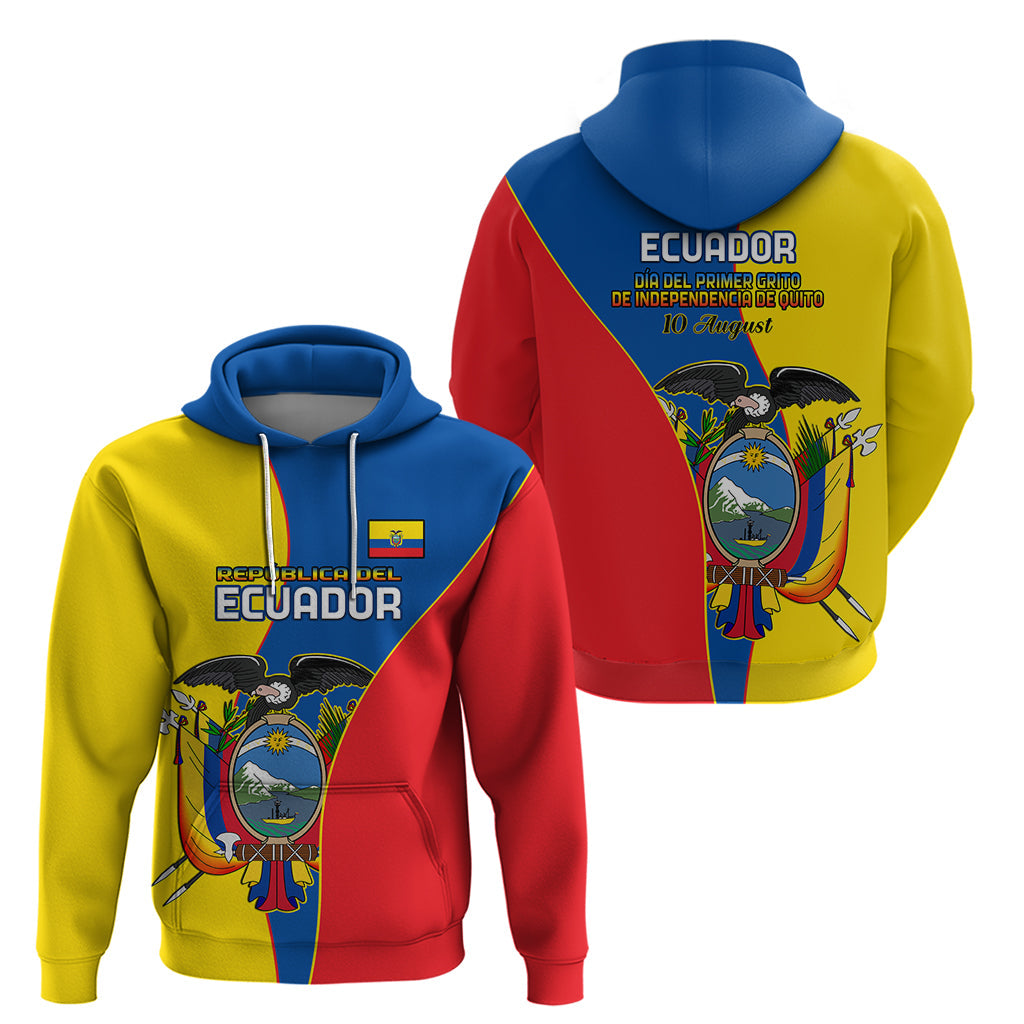 Ecuador Hoodie Ecuadorian Independence Day 10 August Proud LT14