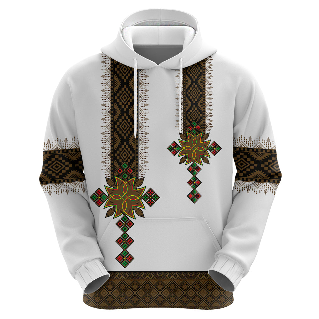 Ethiopia Hoodie Ethiopian Tilet With African Pattern Ver.01 LT14