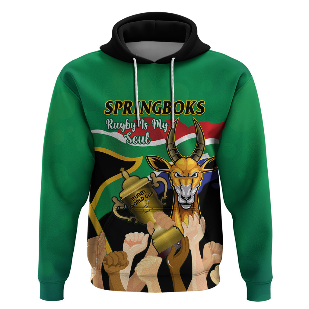 South Africa Special Holiday Hoodie Springboks Champions Celebration Rugby Is My Soul LT14