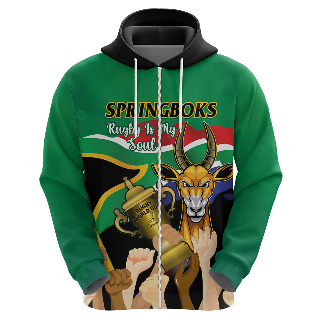 South Africa Special Holiday Hoodie Springboks Champions Celebration Rugby Is My Soul LT14