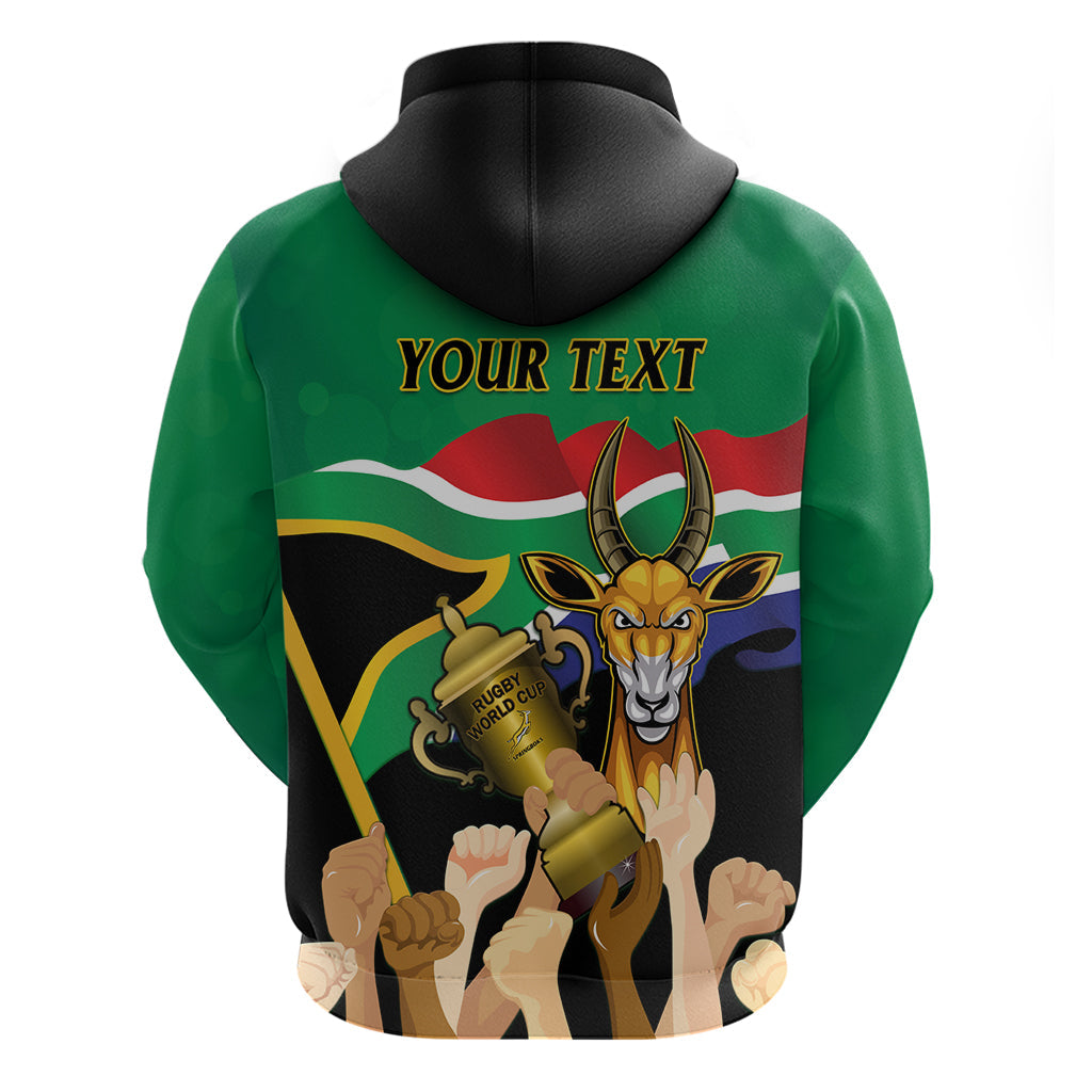 Personalised South Africa Special Holiday Hoodie Springboks Champions Celebration Rugby Is My Soul LT14