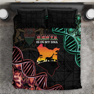 Afro Kenya Bedding Set Kenyan Is In My DNA - Jamhuri Day LT14