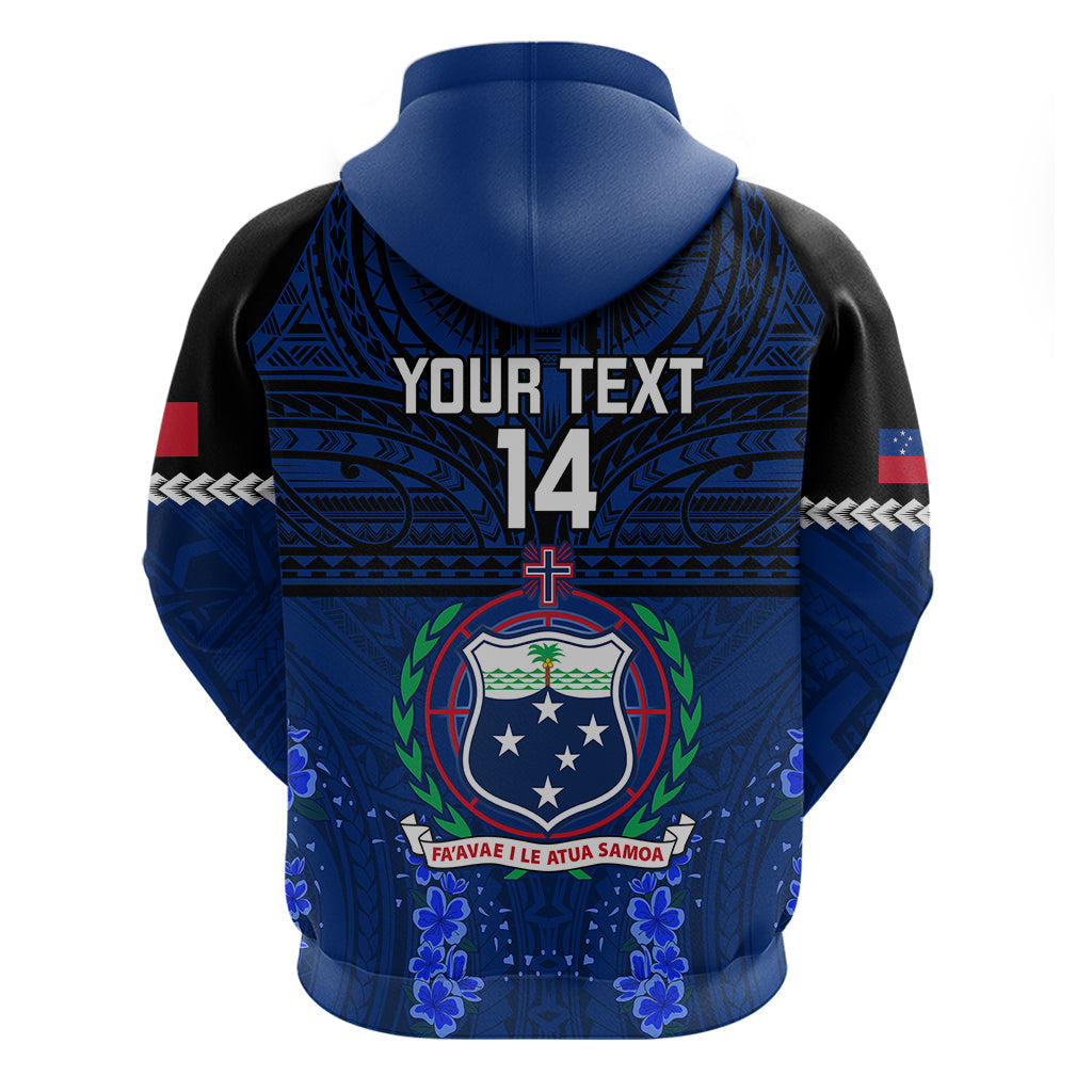 Custom Samoa Rugby Hoodie World Cup 2023 Go Champions Manu Samoa LT14