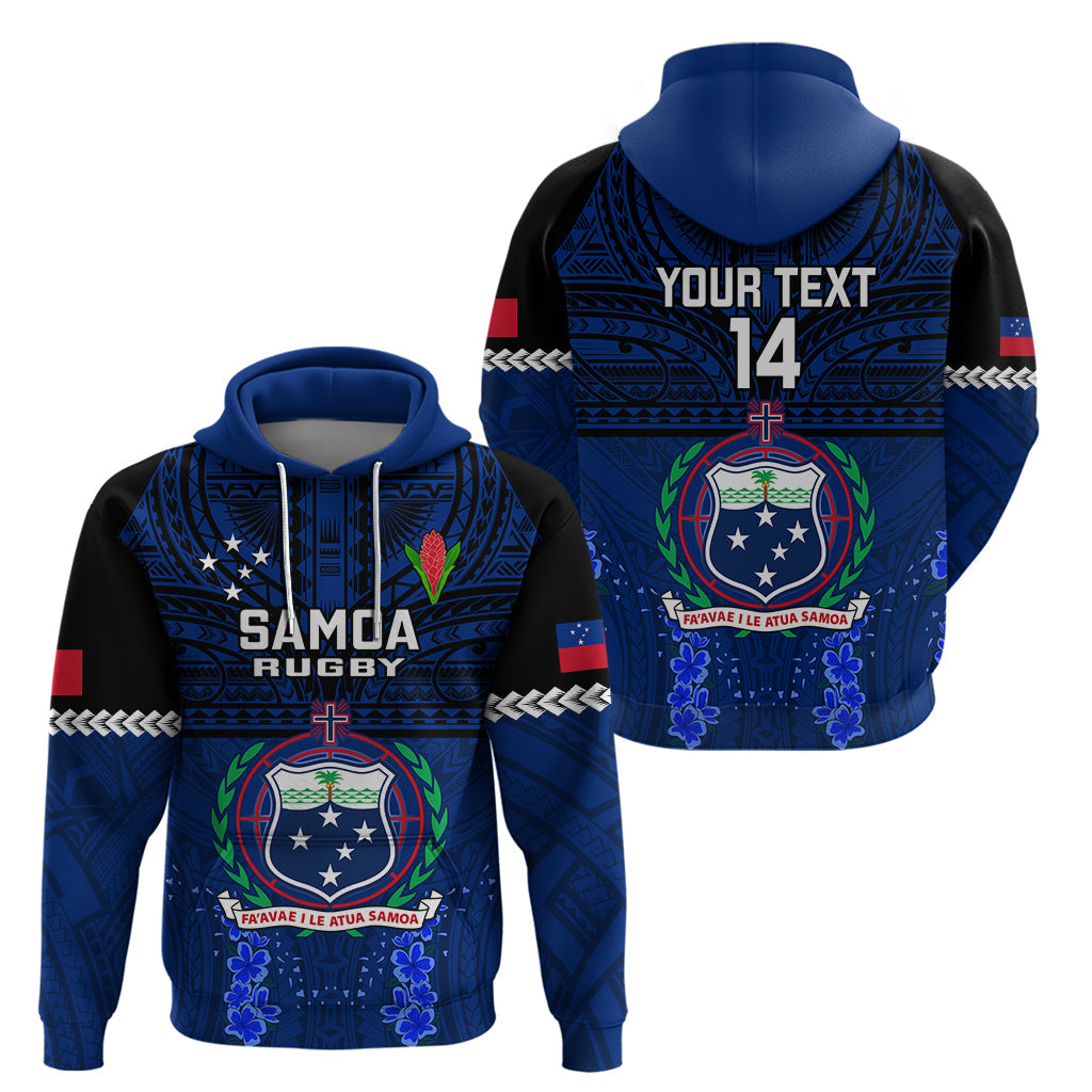 Custom Samoa Rugby Hoodie World Cup 2023 Go Champions Manu Samoa LT14