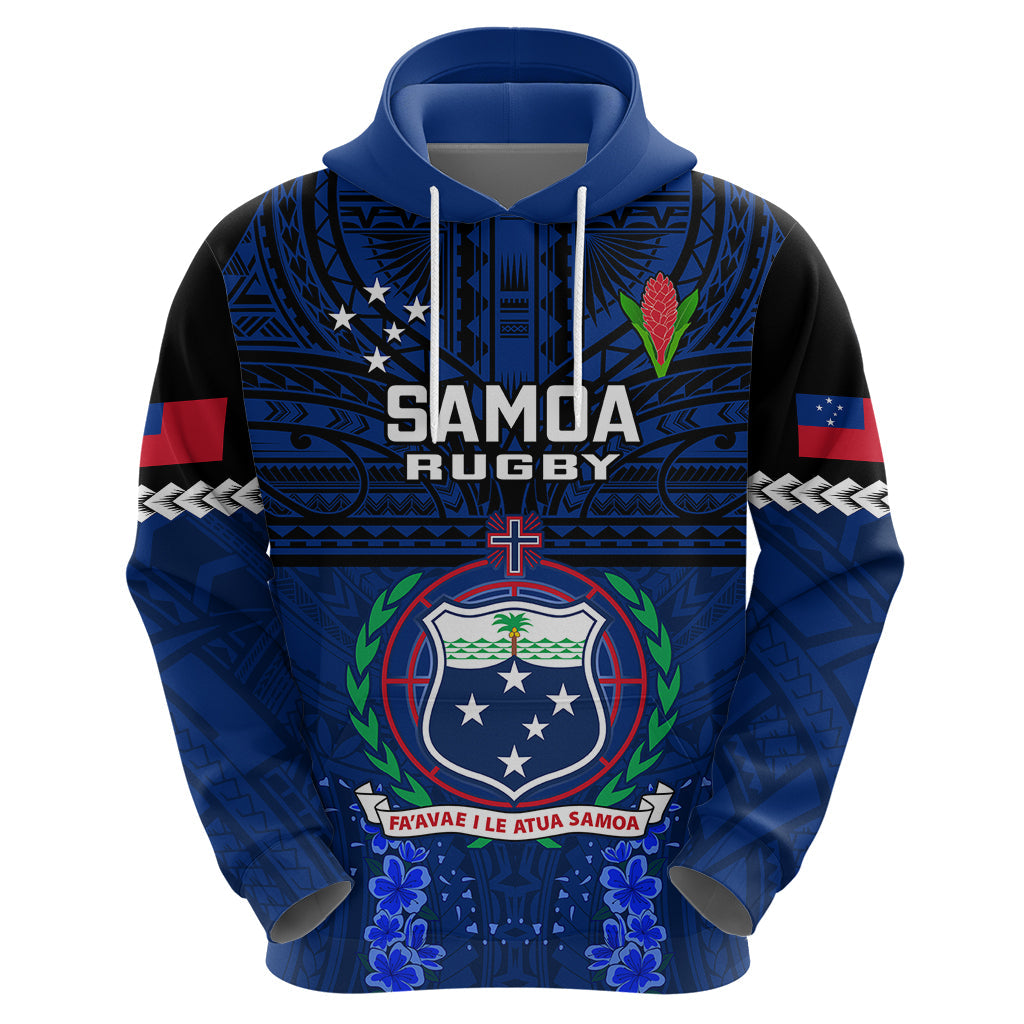 Custom Samoa Rugby Hoodie World Cup 2023 Go Champions Manu Samoa LT14