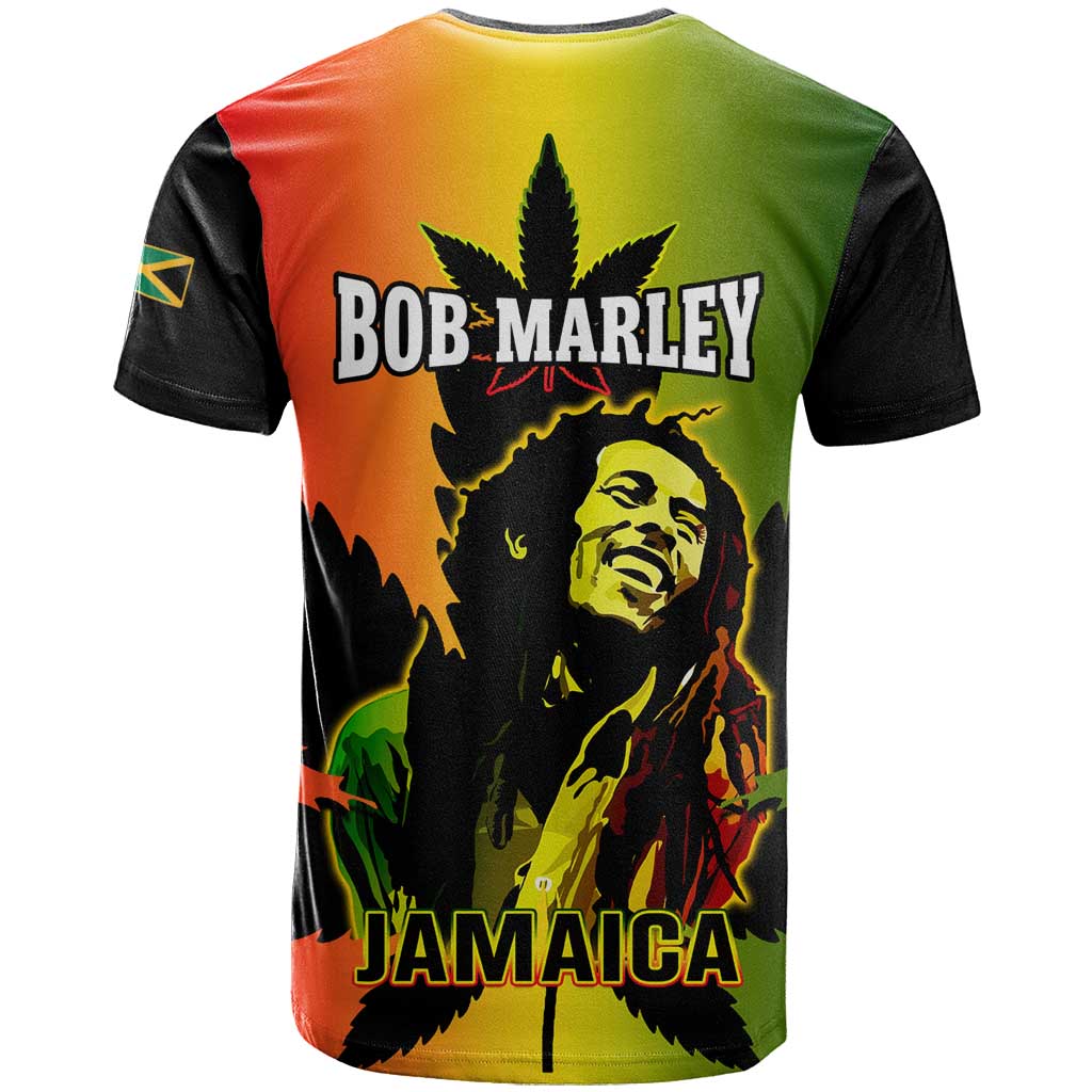 Afro Jamaica Legend Bob T shirt The King Of Reggae LT14