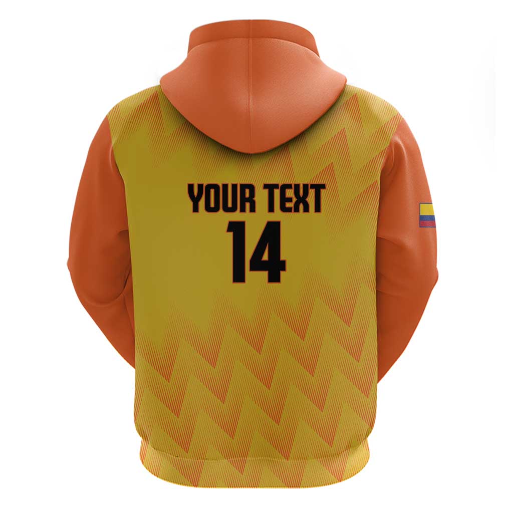Custom Colombia Football Hoodie 2025 Las Chicas Superpoderosas - Yellow Version LT14