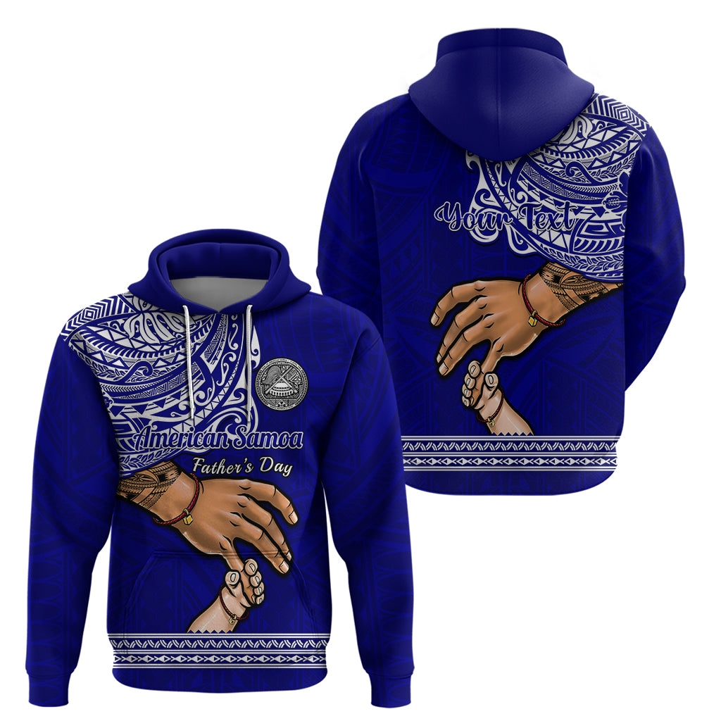 Personalised Father Day American Samoa Hoodie I Love You Dad LT14