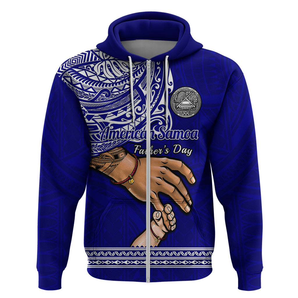 Personalised Father Day American Samoa Hoodie I Love You Dad LT14