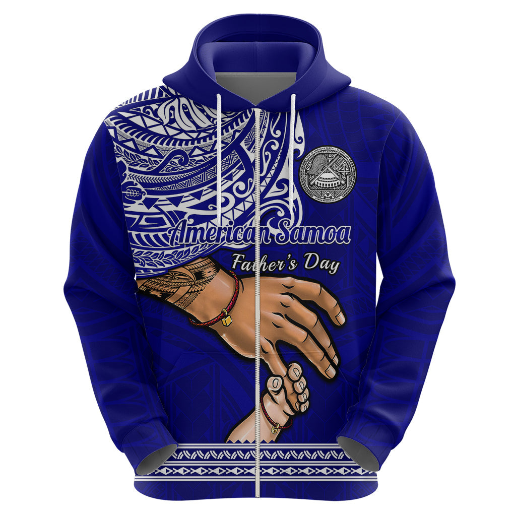 Personalised Father Day American Samoa Hoodie I Love You Dad LT14