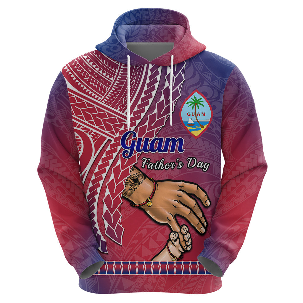 Polynesian Pride Father Day Guam Hoodie I Love You Dad Guaman Latte Stone LT14