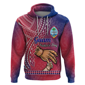 Personalised Father Day Guam Hoodie I Love You Dad Guaman Latte Stone LT14