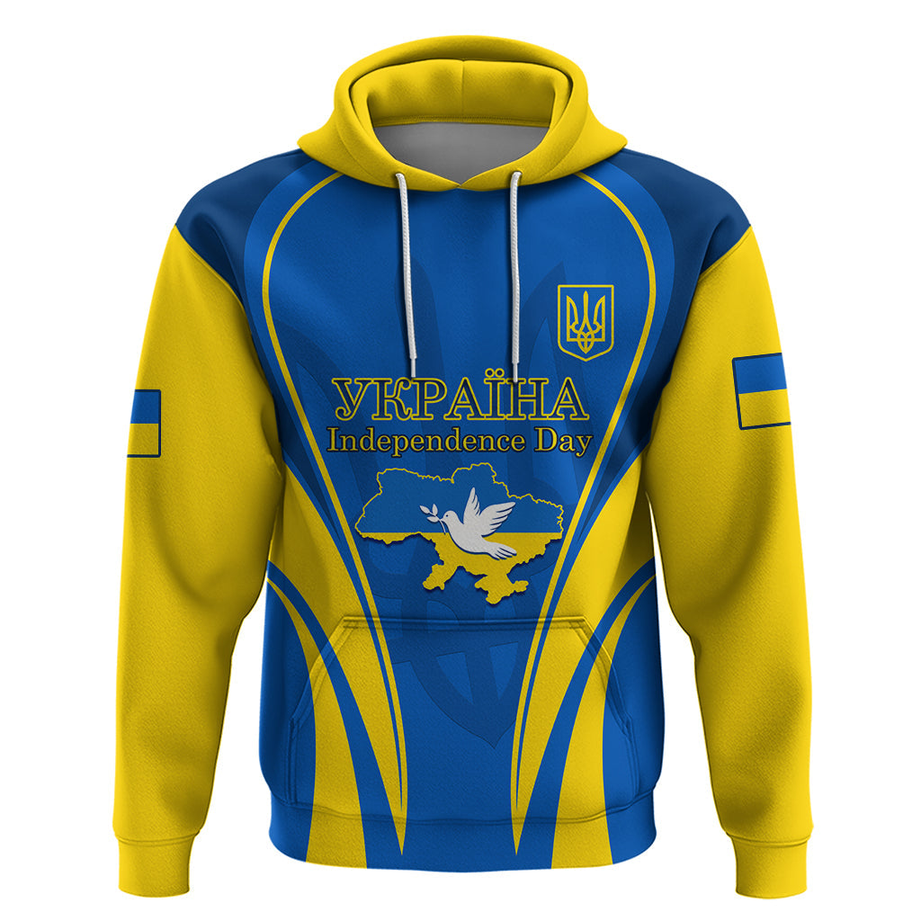 Ukraine Hoodie Happy Ukrainian 32nd Independence Anniversary LT14