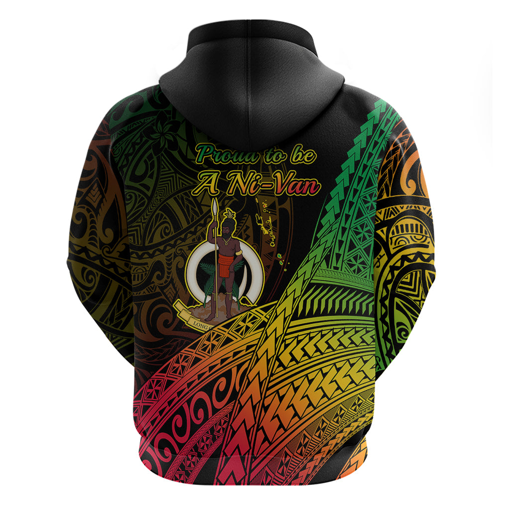 Polynesian Pride Vanuatu Hoodie Proud To Be A Ni-Van LT14