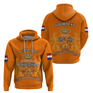 Netherlands Kings Day Hoodie Gelukkige Koningsdag Ver.02 LT14