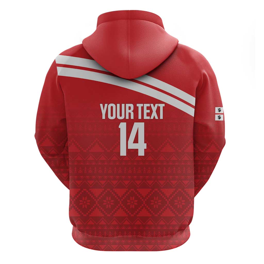 Custom Sardinia Football Hoodie Forza Sa Natzionale Sardegna Pattern LT14