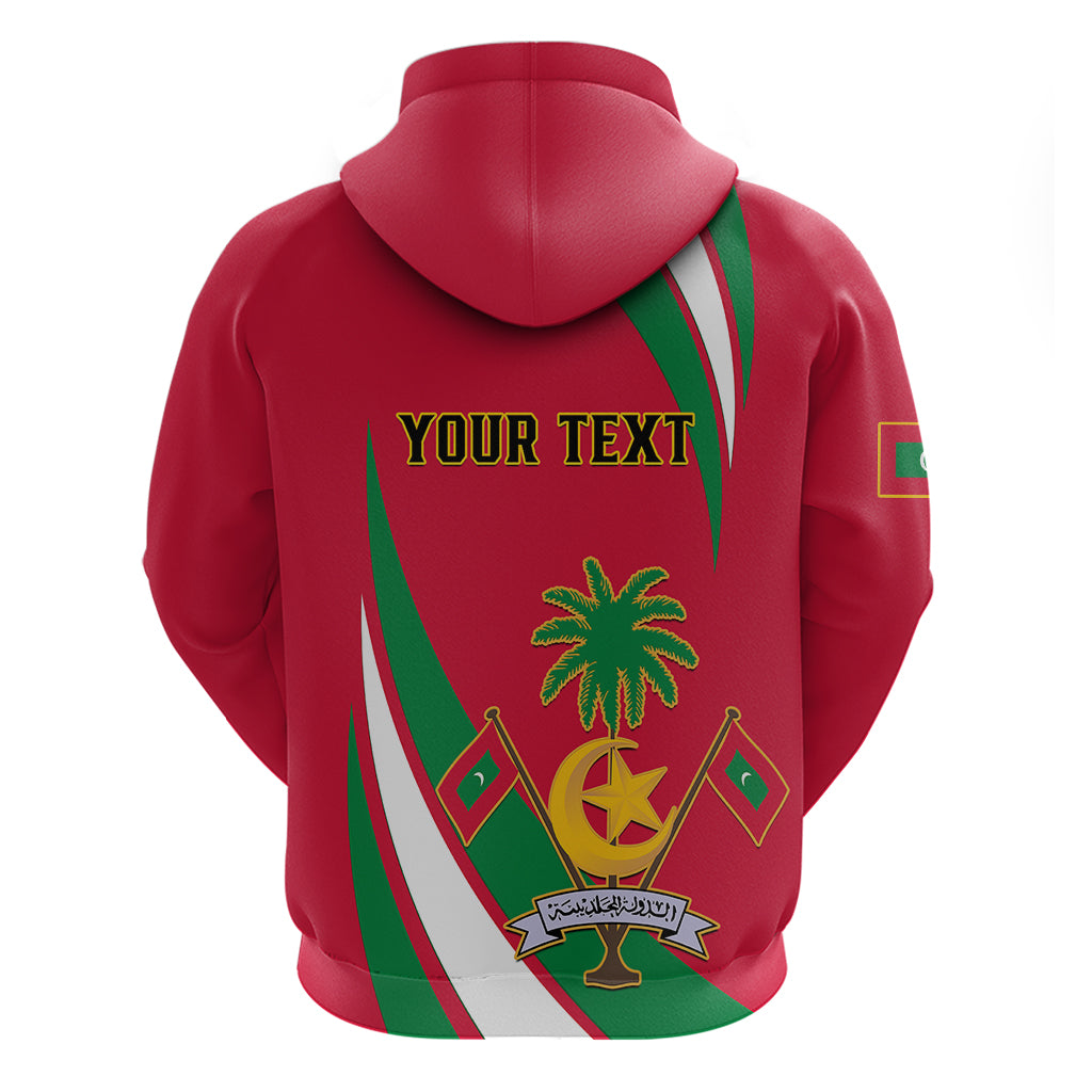 Personalised Maldives Independence Day Hoodie Happy 58th Anniversary LT14