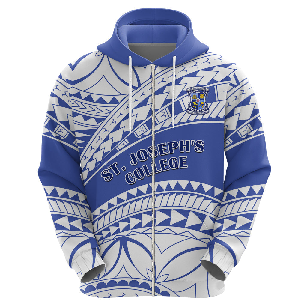 Personalised Samoa St Josephs College Hoodie Marist Brothers Samoan Pattern LT14