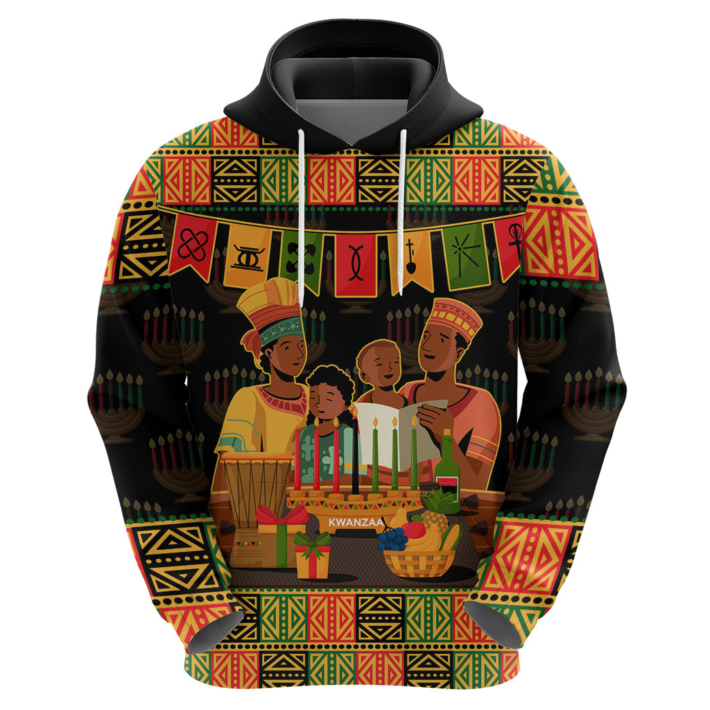 Happy Kwanzaa Hoodie African-American Culture Celebration LT14