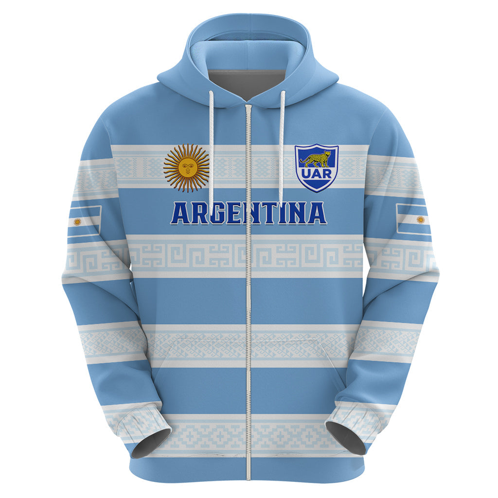 Personalised Argentina Rugby Hoodie Los Pumas 2023 Go Champions Unique Style LT14