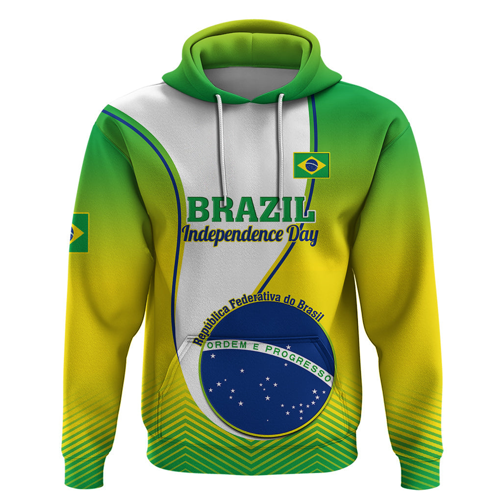 Custom Brazil Hoodie Sete de Setembro Happy Independence Day LT14