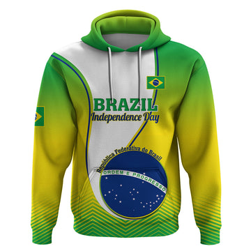 Custom Brazil Hoodie Sete de Setembro Happy Independence Day LT14