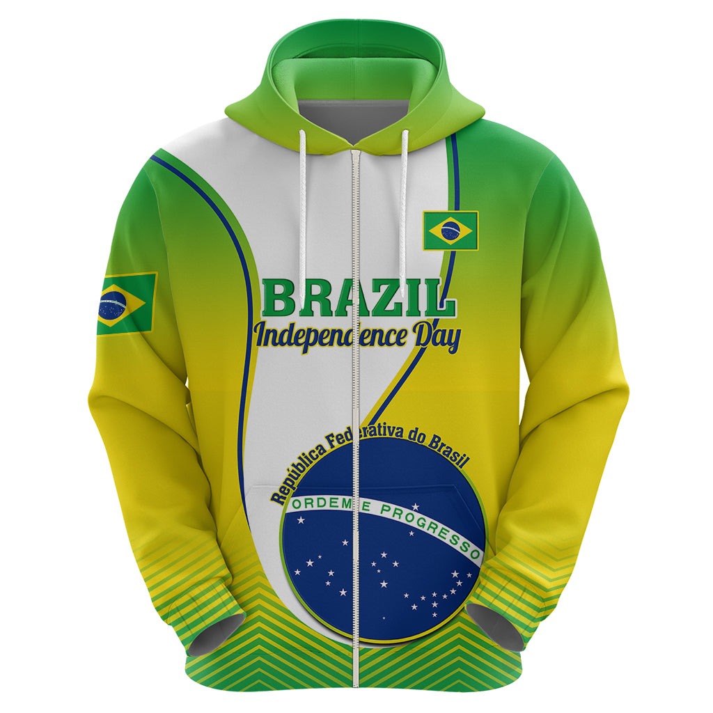Custom Brazil Hoodie Sete de Setembro Happy Independence Day LT14