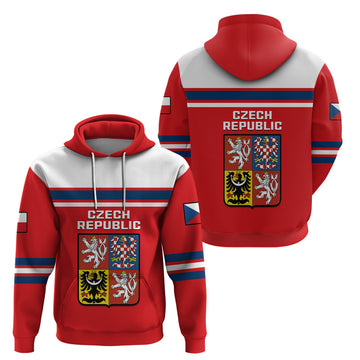 Czech Republic Hockey 2023 Sporty Style Hoodie LT14